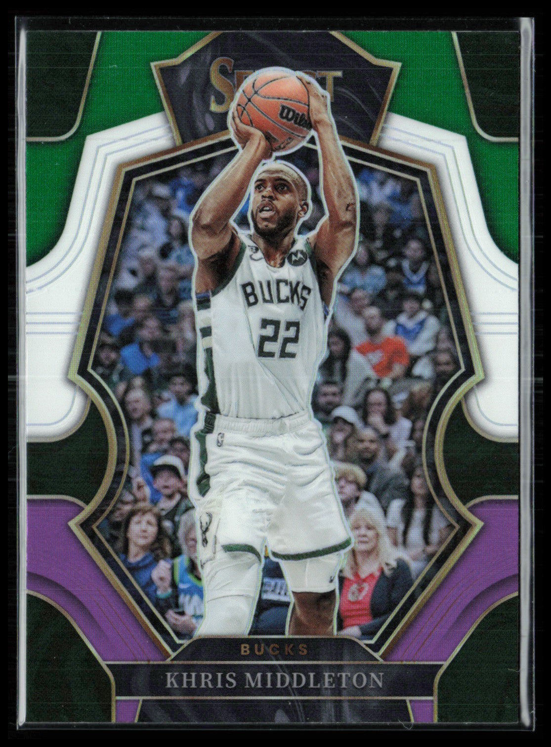 Khris Middleton Tri-Color Prizm