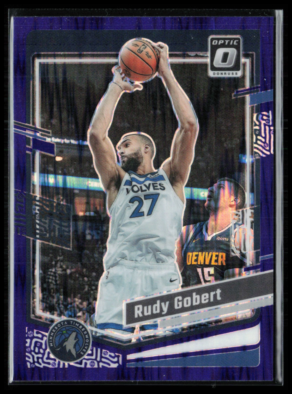 Rudy Gobert Purple Shock