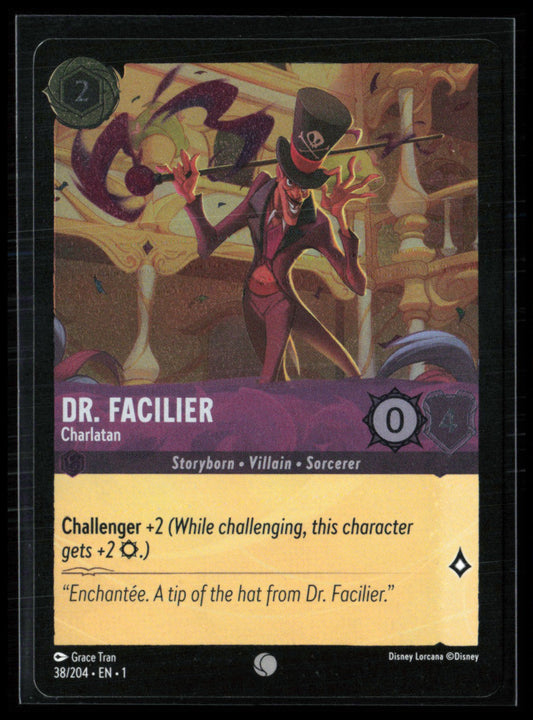 Dr. Facilier Charlatan Cold Foil