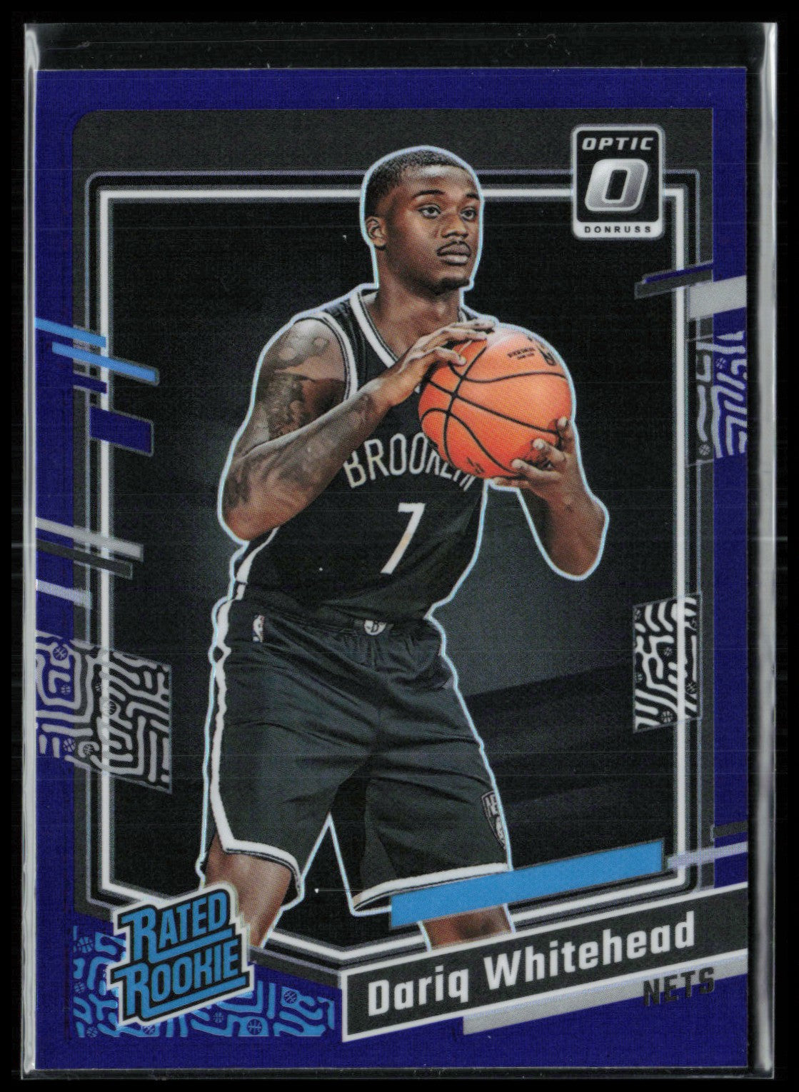 Dariq Whitehead RC Purple Holo