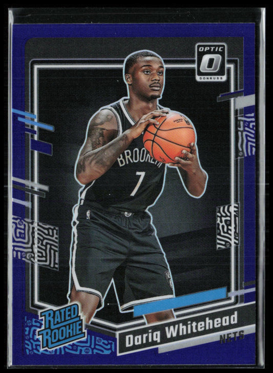 Dariq Whitehead RC Purple Holo