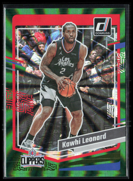 Kawhi Leonard Green Laser