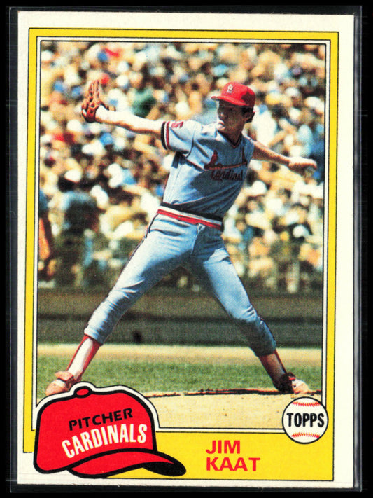 Jim Kaat 1981 Topps