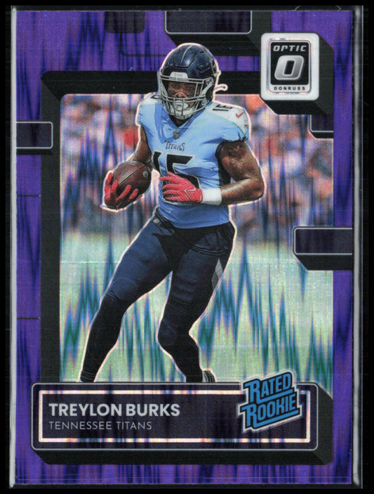 Treylon Burks RC Purple Shock