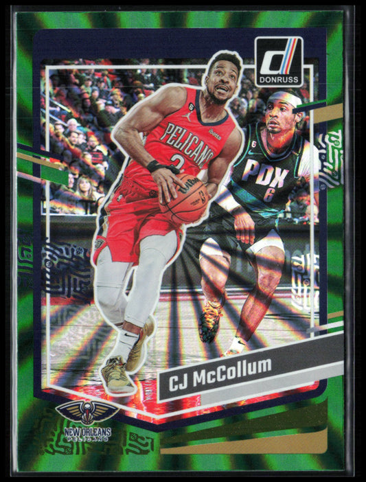 CJ McCollum Green Laser