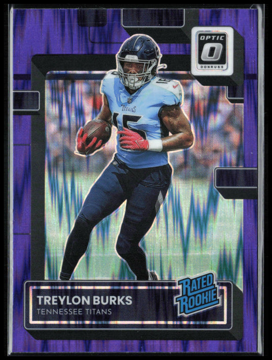 Treylon Burks RC Purple Shock