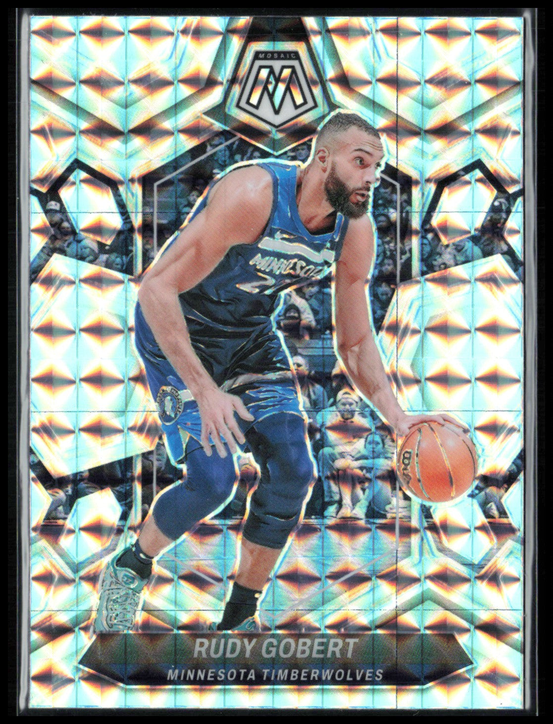 Rudy Gobert Mosaic Prizm