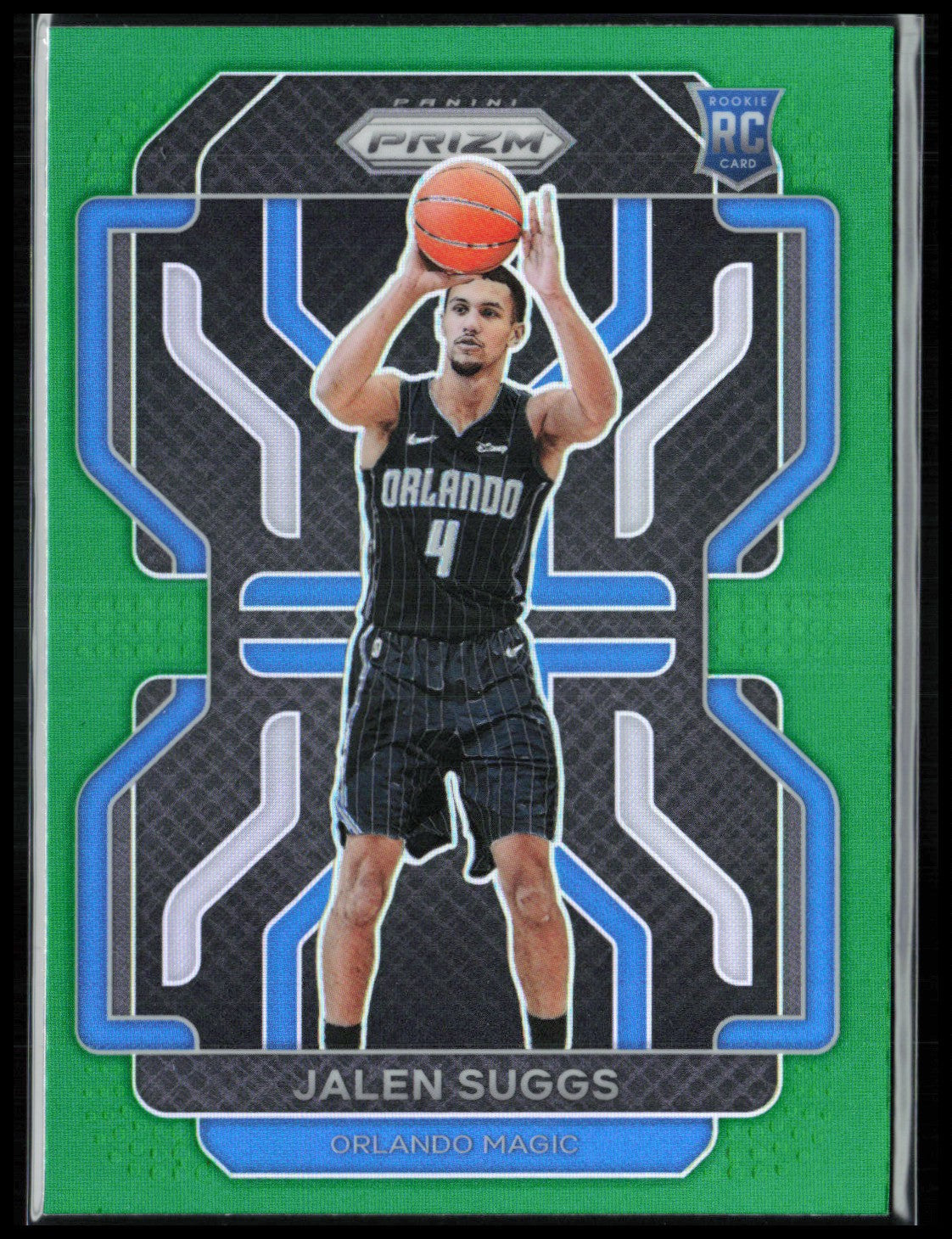 Jalen Suggs RC Green Prizm