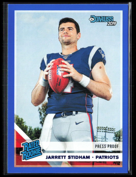 Jarrett Stidham RC Blue