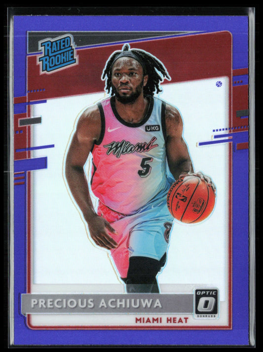 Precious Achiuwa RC Purple Holo