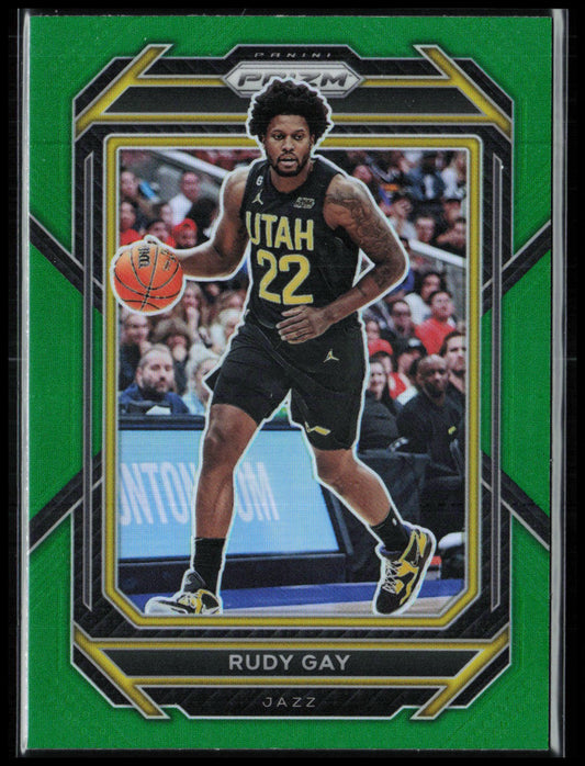 Rudy Gay Green Prizm