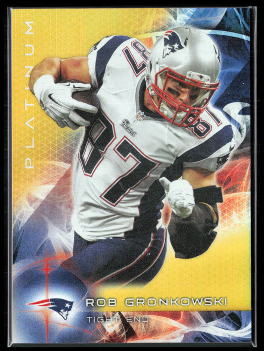 Rob Gronkowski Platinum Gold