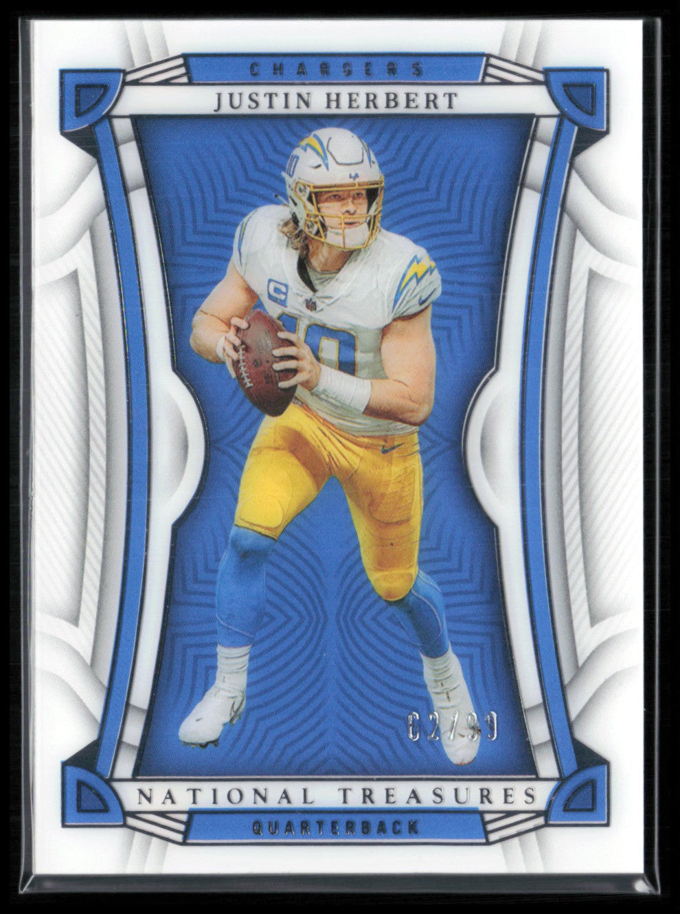 Justin Herbert /99 2022 National Treasures Dollar Box