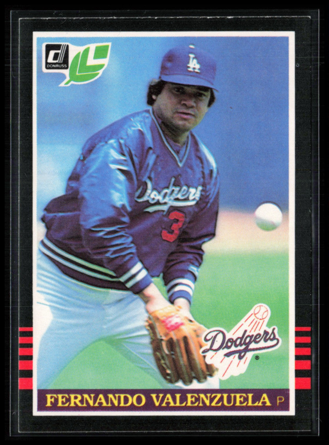 Fernando Valenzuela 1985 Leaf