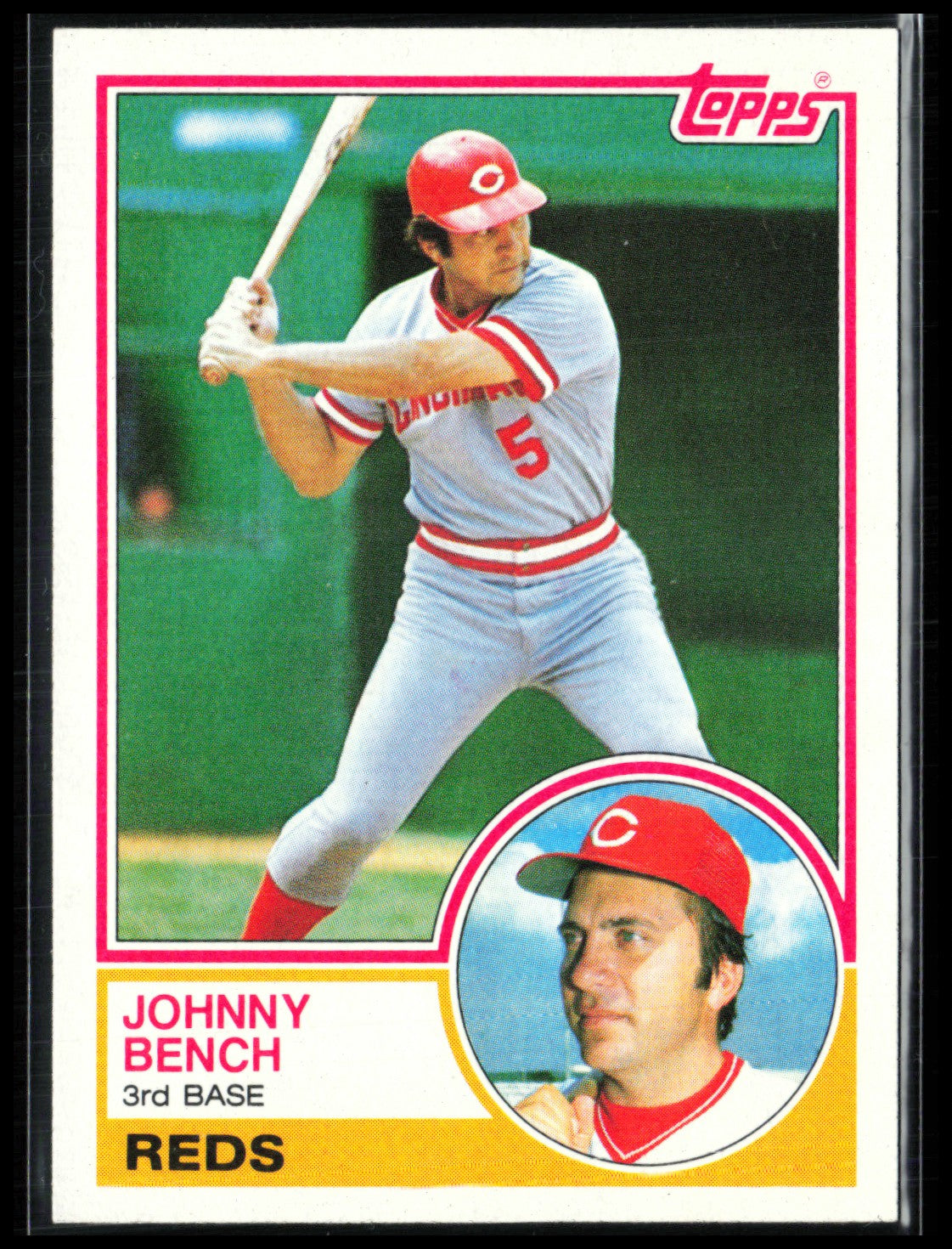 Johnny Bench 1983 Topps