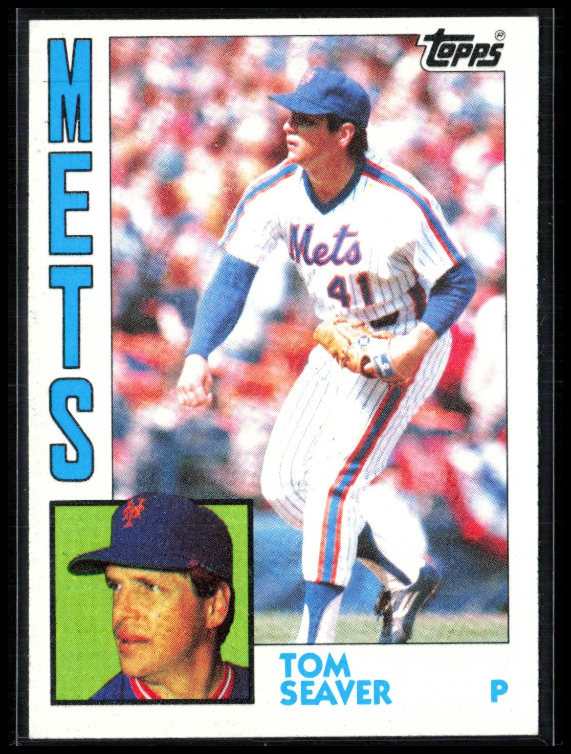 Tom Seaver 1984 Topps Nestle