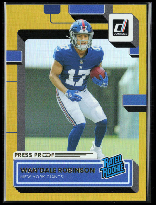 Wan'Dale Robinson RC Press Proof Premium