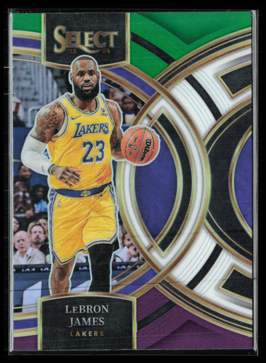 LeBron James Tri-Color Prizm Premier