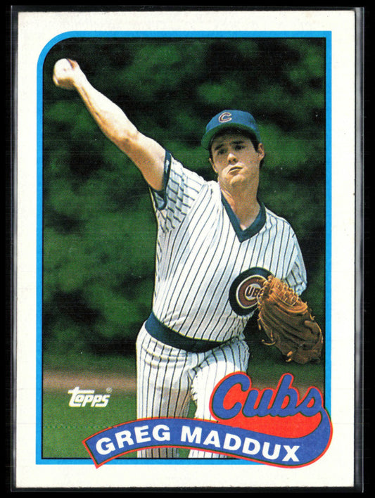 Greg Maddux 1989 Topps