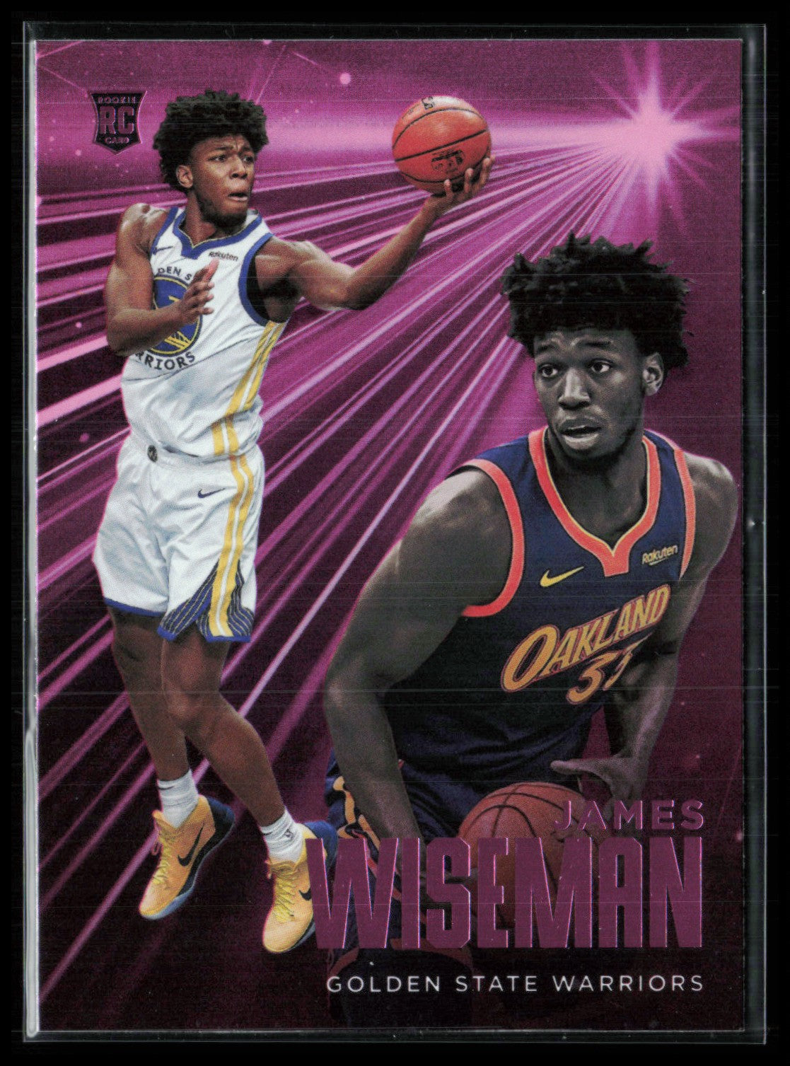 James Wiseman RC Pink