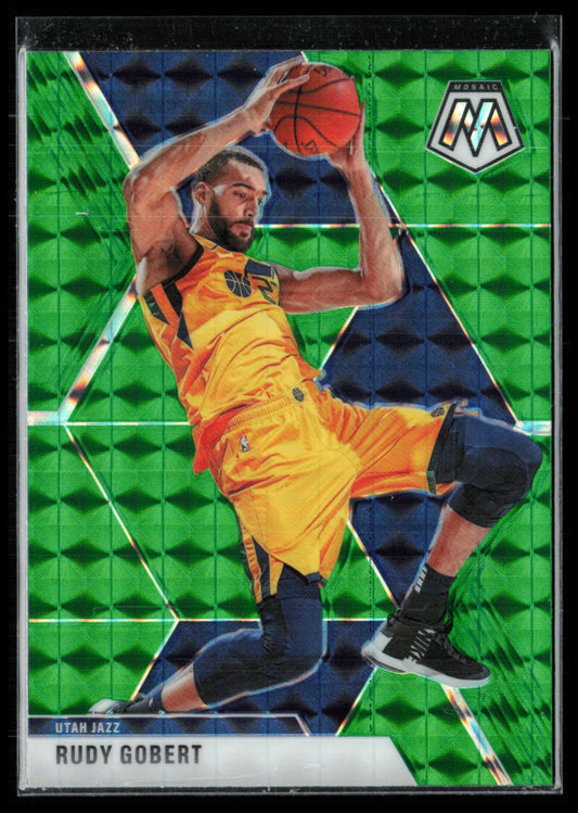 Rudy Gobert Green Mosaic