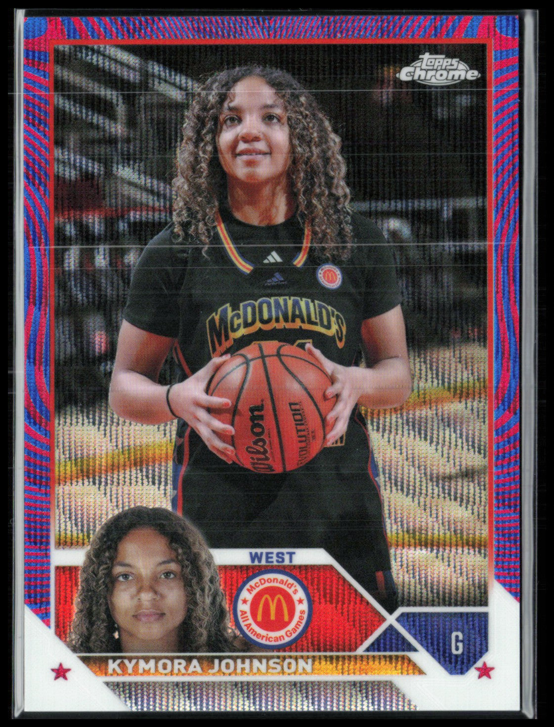 Kymora Johnson /125 2023 Topps McDonald's