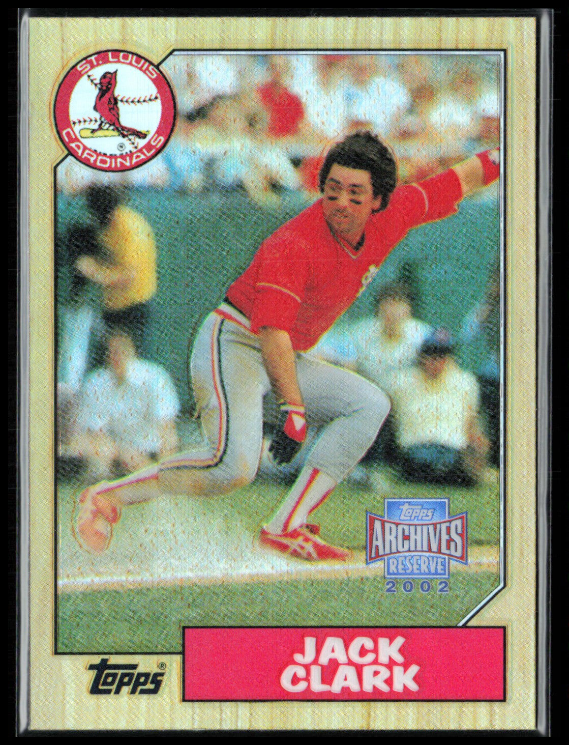 Jack Clark Redux 2002 Topps Archives Reserve