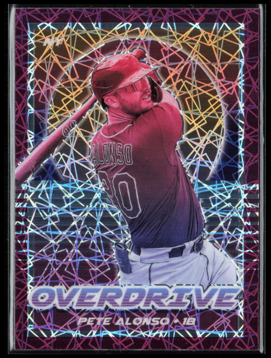 Pete Alonso Purple Velocity