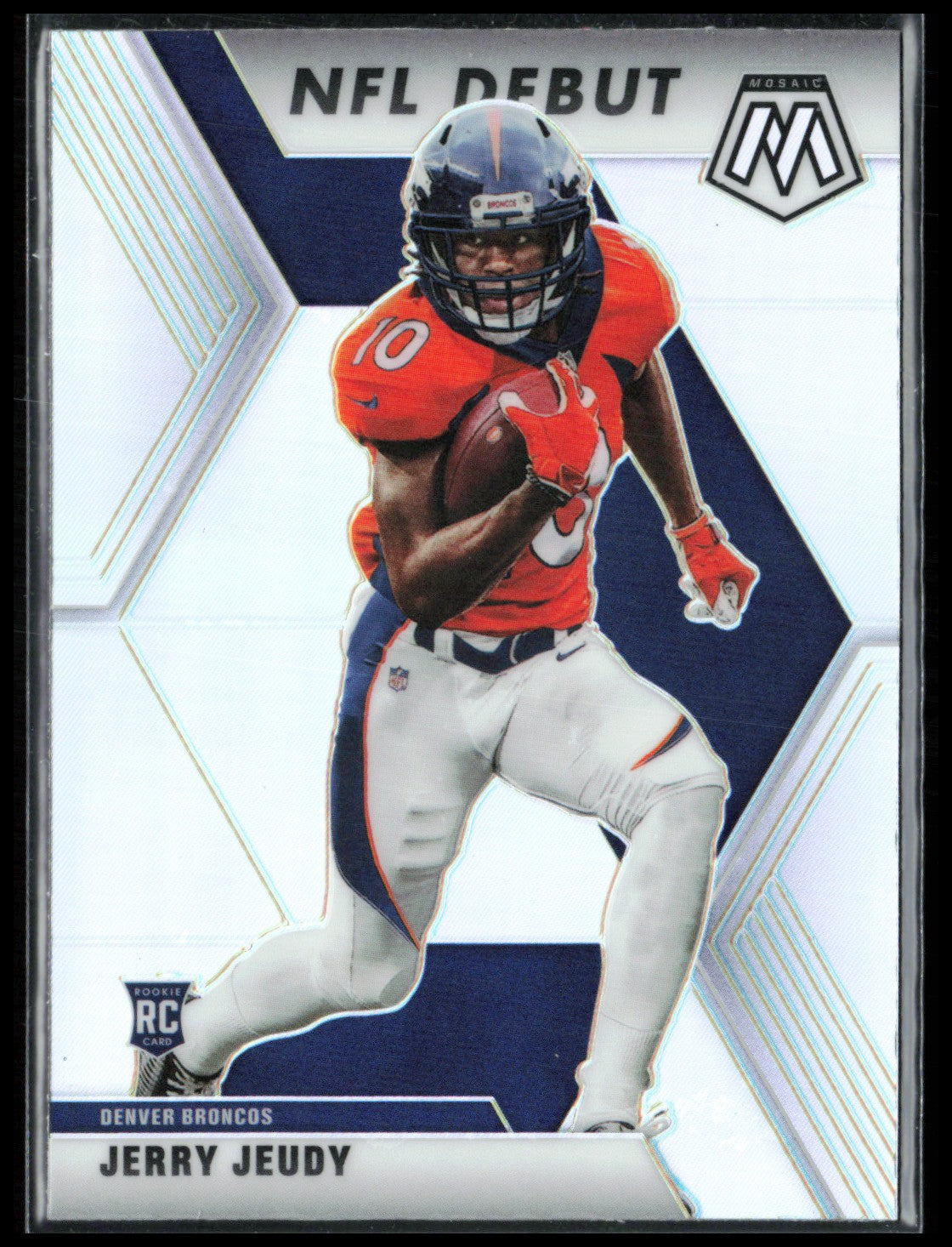 Jerry Jeudy RC Debut Silver