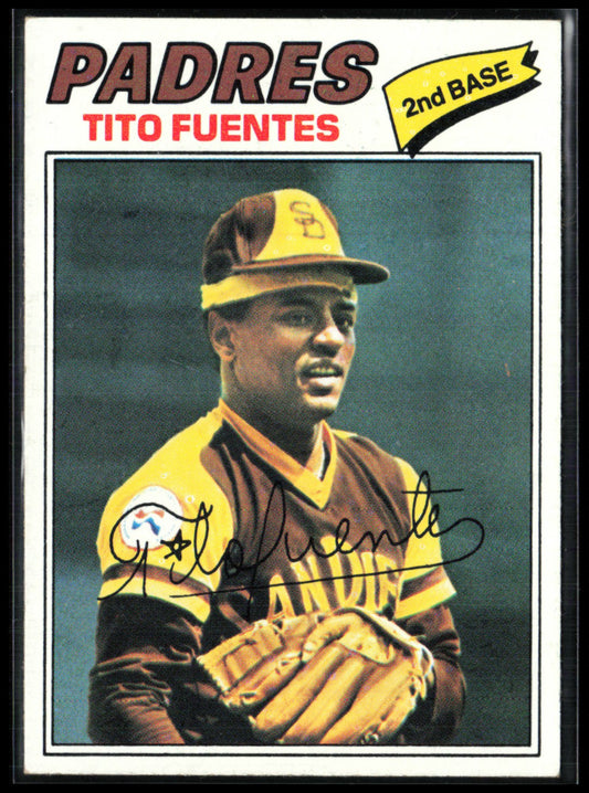 Tito Fuentes 1977 Topps