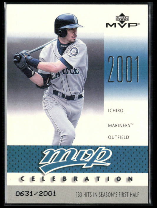 Ichiro Suzuki 2003 UD MVP Celebration