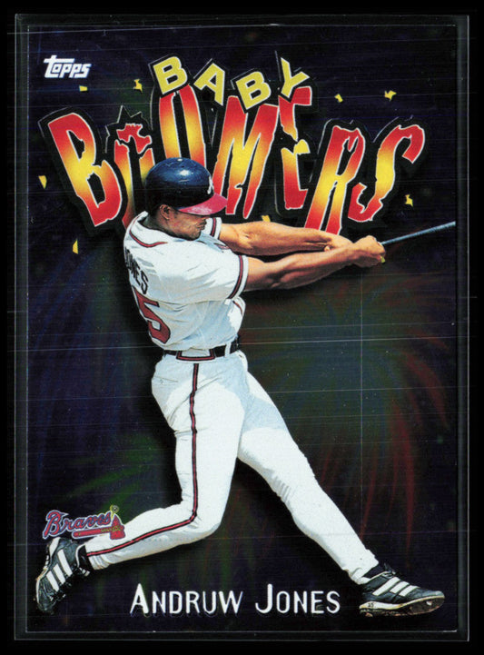 Andruw Jones Baby Bombers 1998 Topps