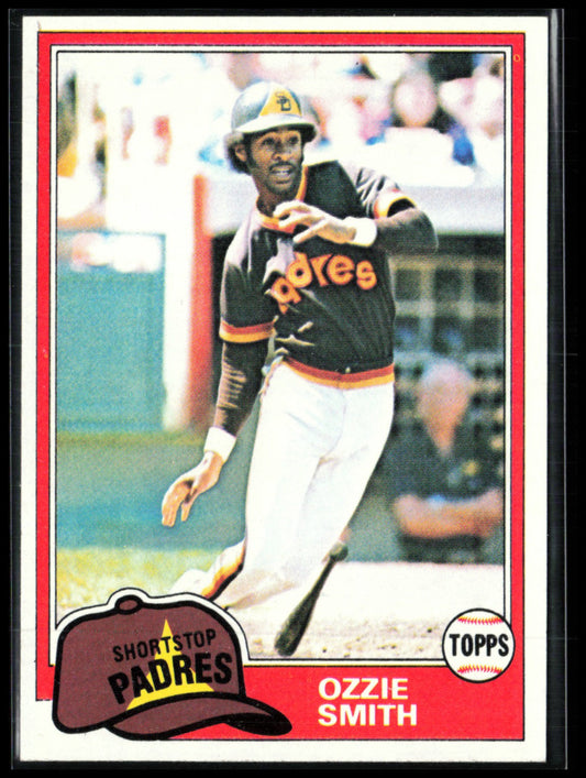 Ozzie Smith 1981 Topps