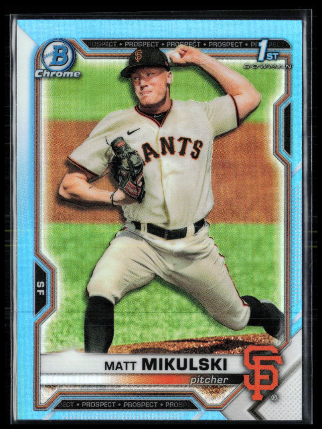 Matt Mikulski 1st Bowman Sky Blue