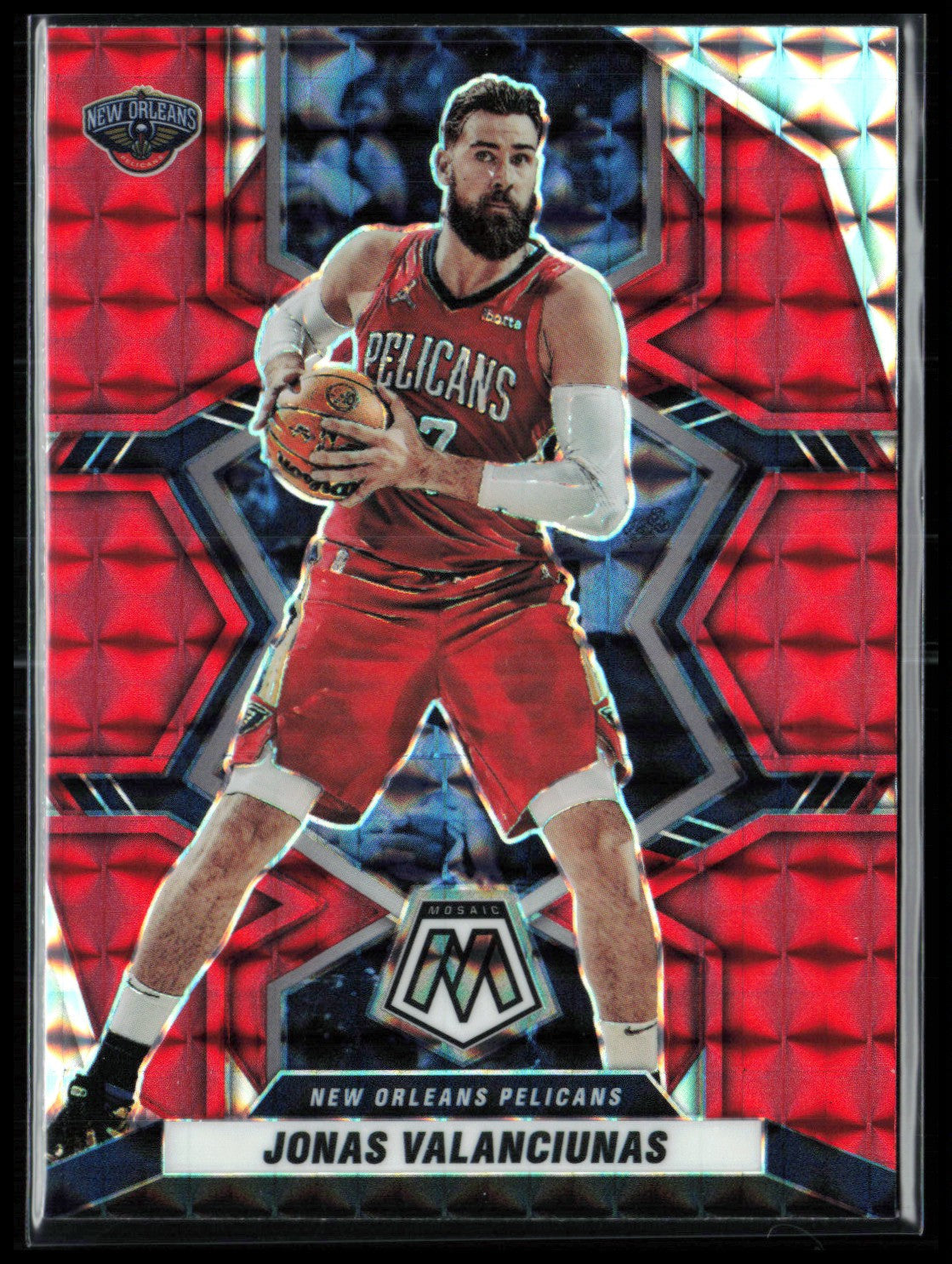 Jonas Valanciunas Red Mosaic