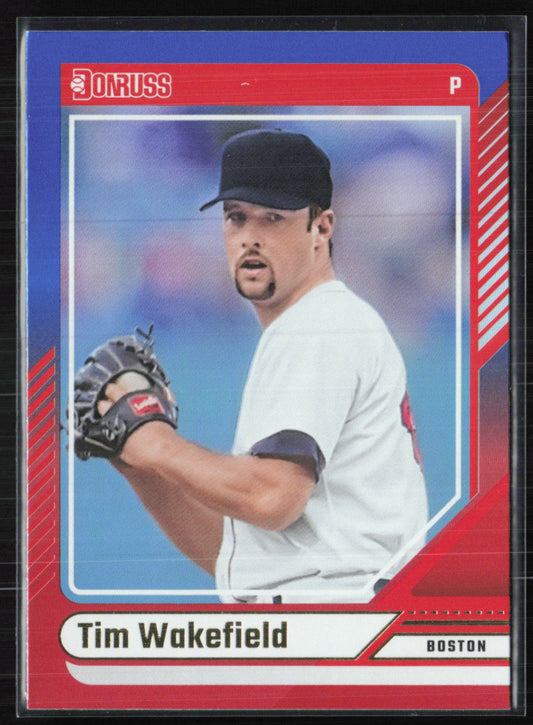 Tim Wakefield Red Blue