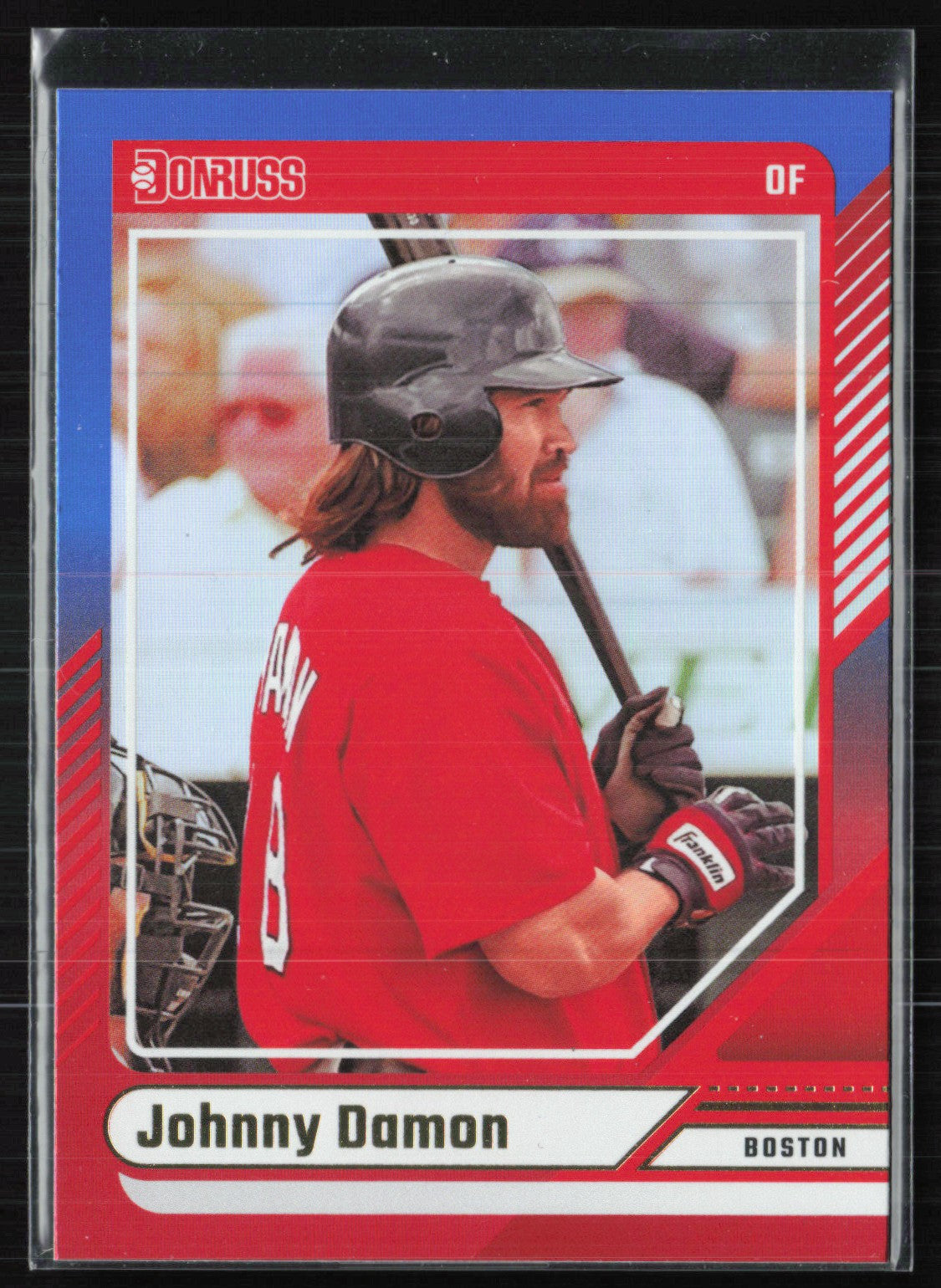 Johnny Damon Red Blue