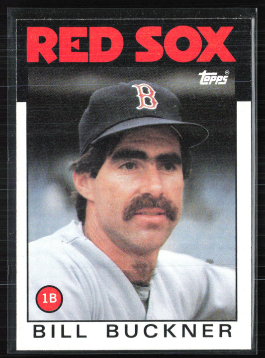Bill Buckner 1986 Topps