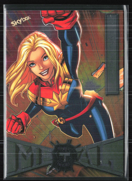 Captain Marvel 2021 Metal Universe