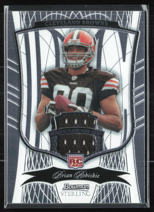 Brian Robiskie RC Mem /749
