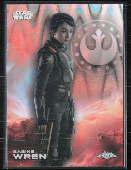Sabine Wren Raywave 2024 Topps Chrome Star Wars