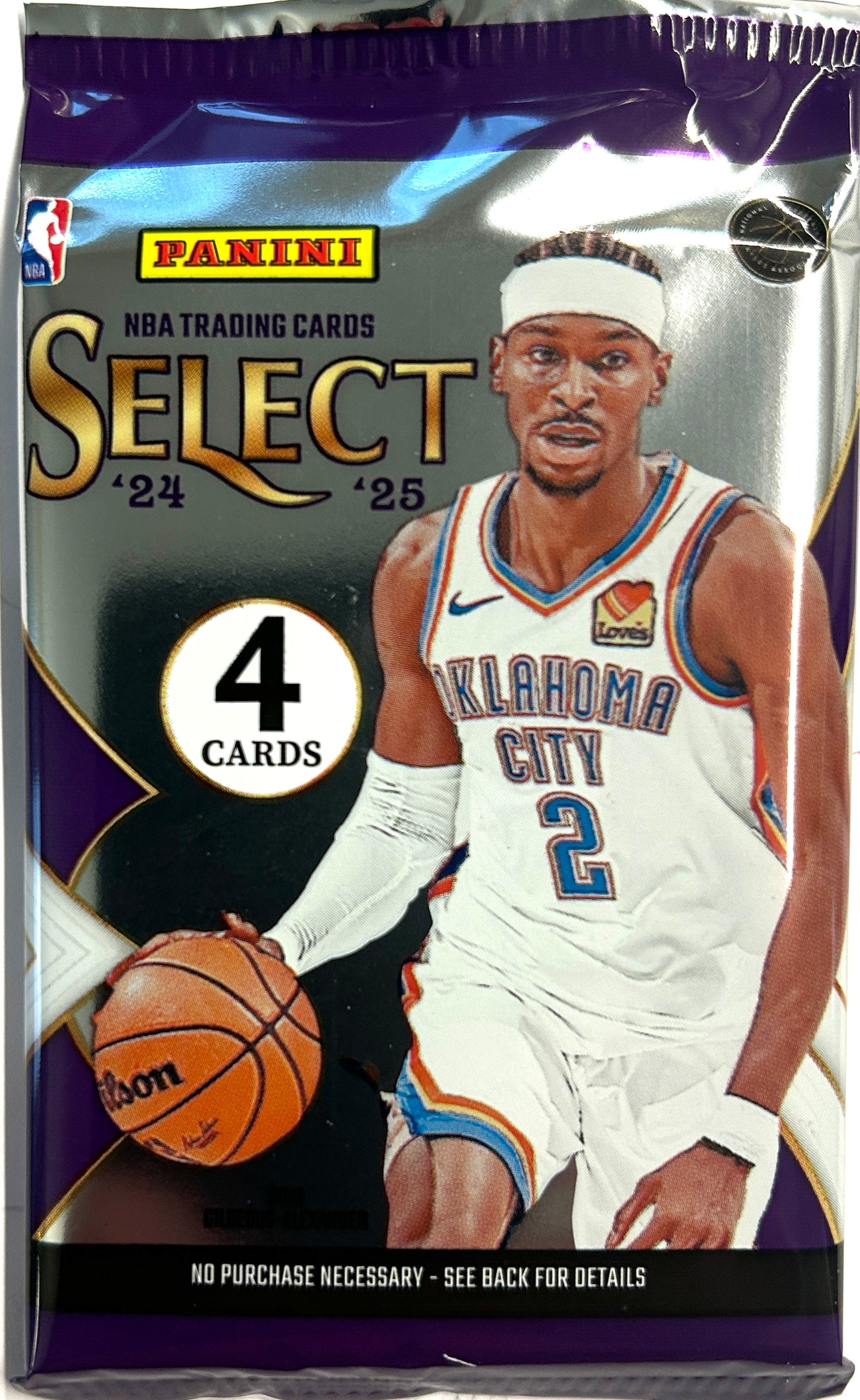 2024-25 Panini Select NBA Single Pack (From Blaster, 4 Cards)