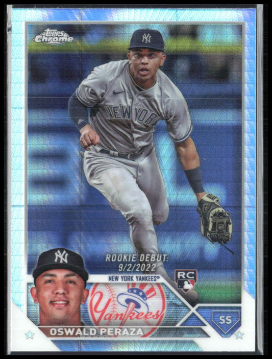 Oswald Peraza RC Debut Prizm