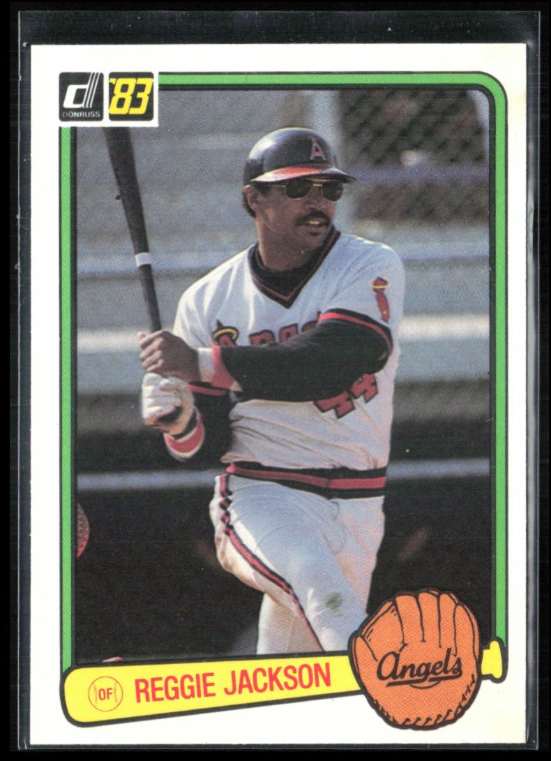 Reggie Jackson 1983 Donruss