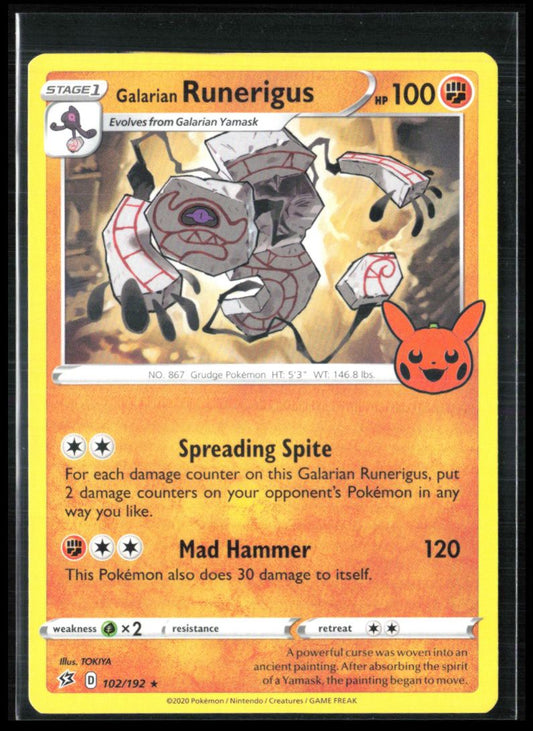 Galarian Runerigus Holo