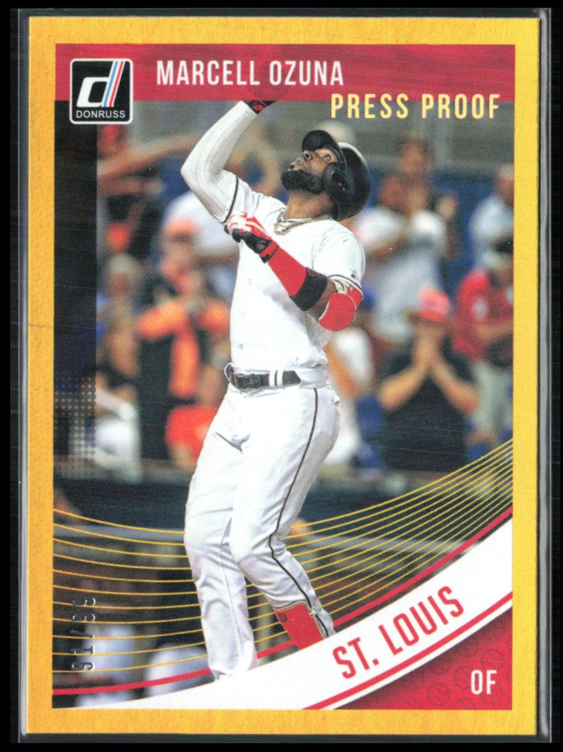 Marcell Ozuna Press Proof /99