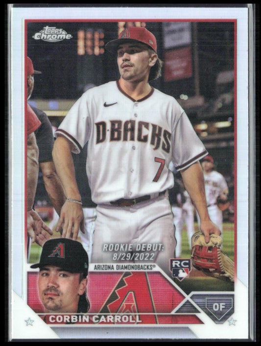 Corbin Carroll RC Debut Refractor