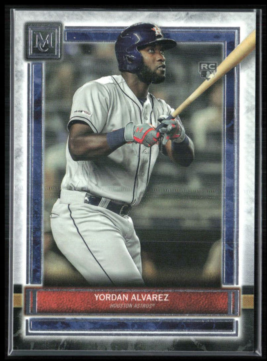 Yordan Alvarez RC 2020 Topps Museum Collection