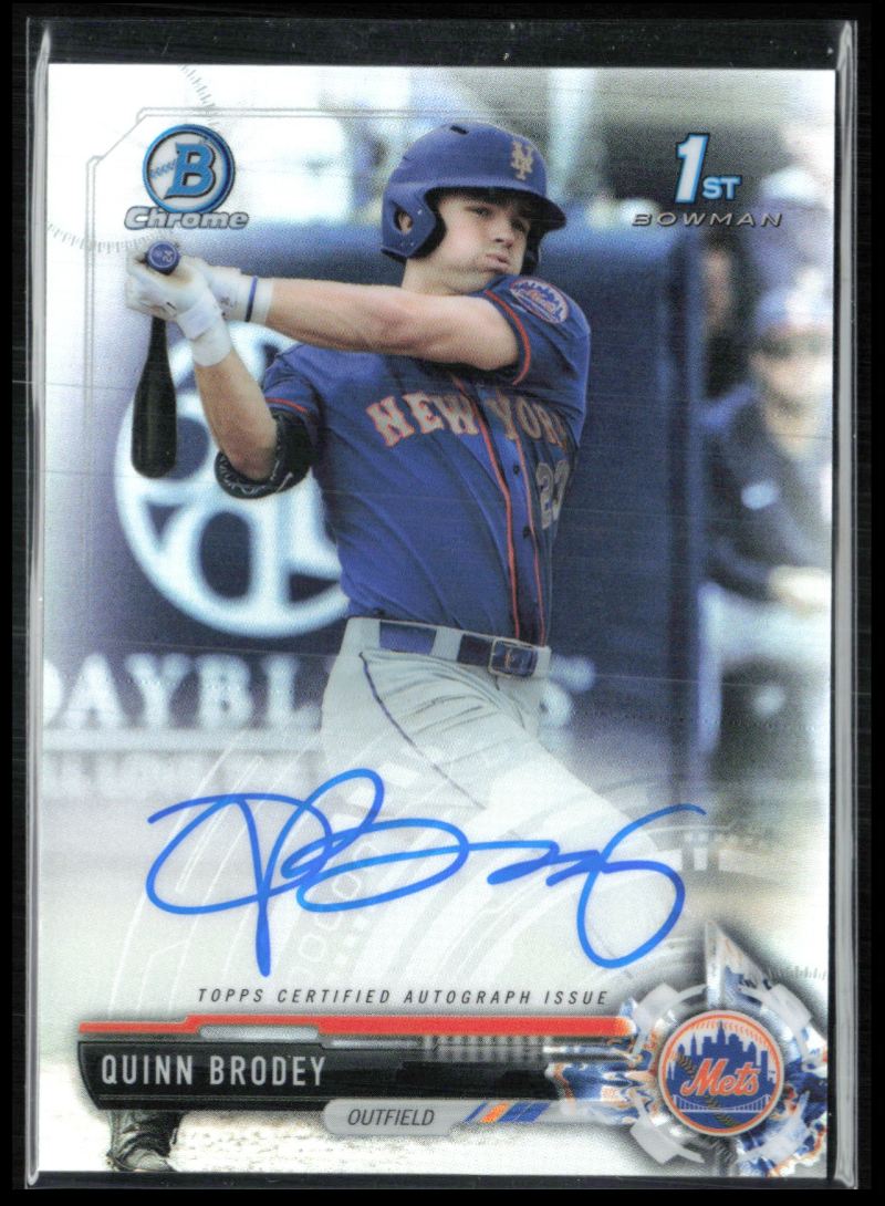 Quinn Brodey 1st Bowman Auto