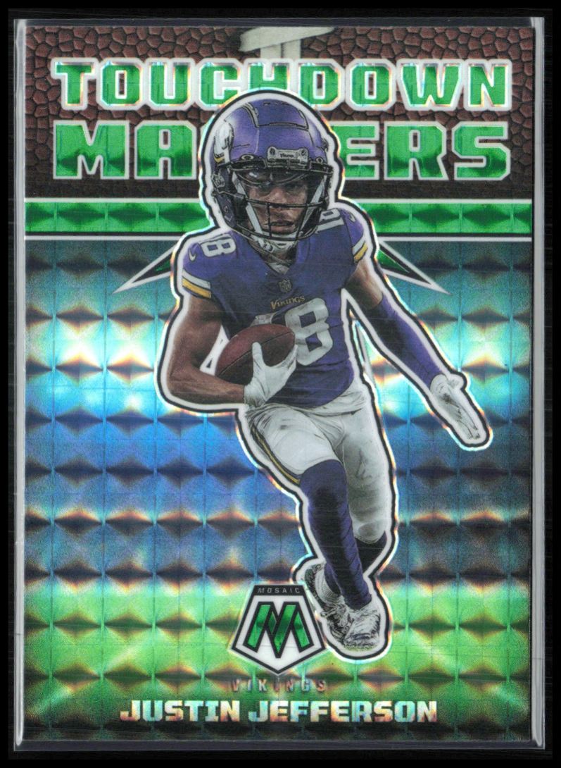Justin Jefferson Green Mosaic